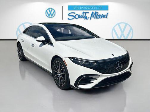Polar White 2022 Mercedes-Benz EQS 450+ 4MATIC