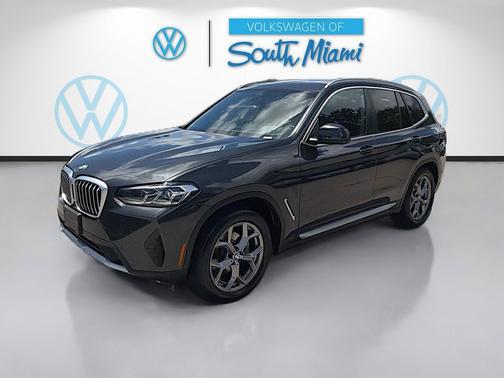 Dark Graphite Metallic 2024 BMW X3 xDrive30i