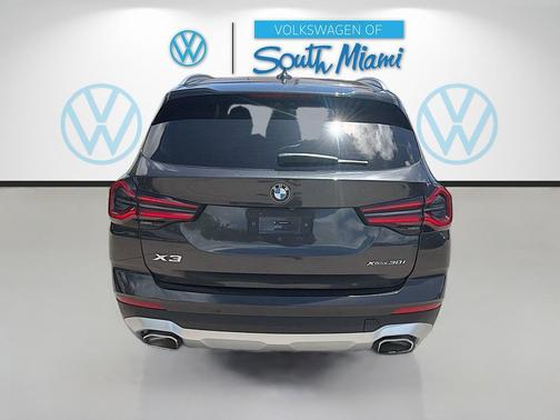 Dark Graphite Metallic 2024 BMW X3 xDrive30i
