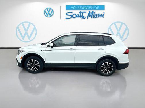 Pure White 2022 Volkswagen Tiguan 2.0T S