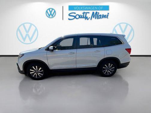 Platinum White Pearl 2021 Honda Pilot 2WD EX-L