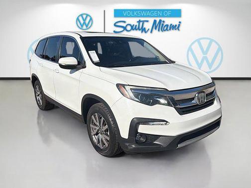 Platinum White Pearl 2021 Honda Pilot 2WD EX-L