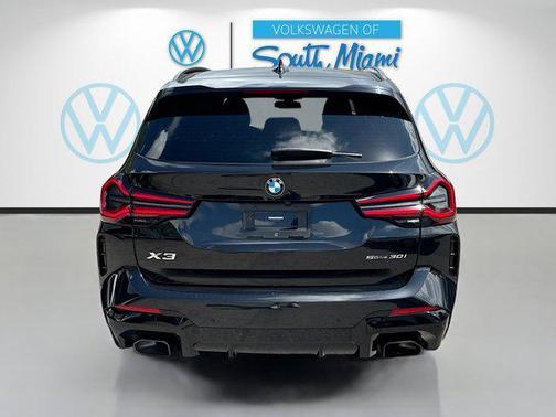 Black Sapphire Metallic 2023 BMW X3 sDrive30i