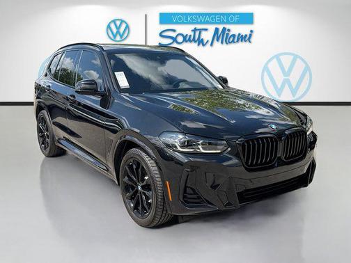Black Sapphire Metallic 2023 BMW X3 sDrive30i