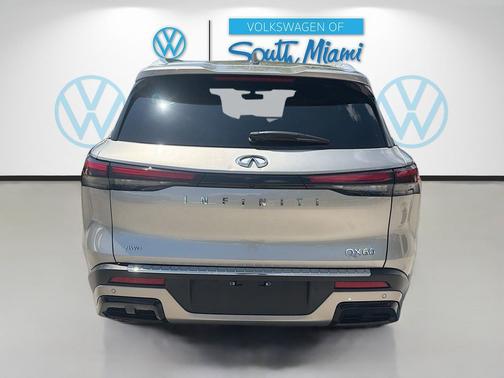 Warm Titanium 2023 INFINITI QX60 Luxe