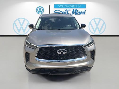 Warm Titanium 2023 INFINITI QX60 Luxe