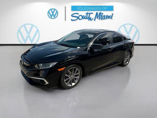 Crystal Black Pearl 2020 Honda Civic EX