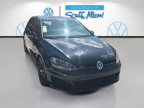 Deep Black 2017 Volkswagen Golf GTI 2.0T S 4-Door