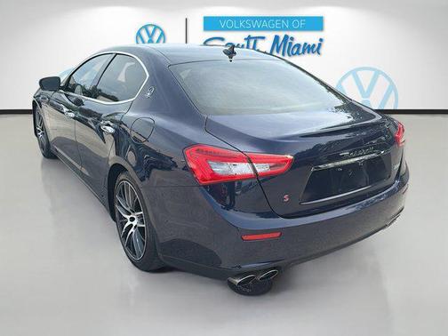 Blue 2017 Maserati Ghibli S