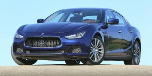 Blue 2017 Maserati Ghibli S