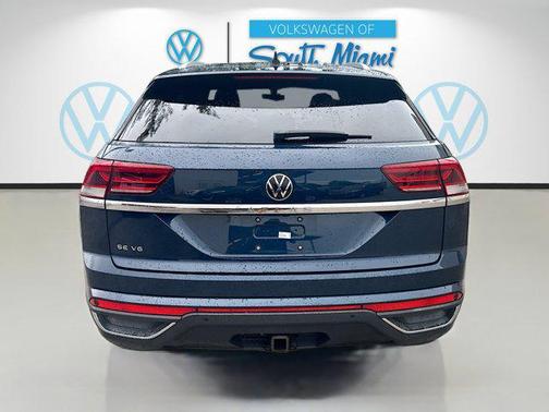 White 2021 Volkswagen Atlas Cross Sport 3.6L V6 SE w/Technology