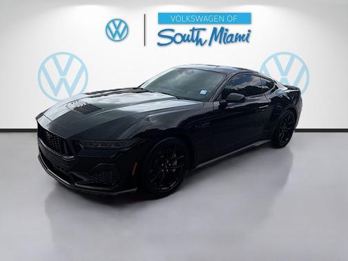 Shadow Black 2025 Ford Mustang GT