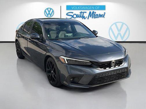 Crystal Black Pearl 2022 Honda Civic Sport Touring