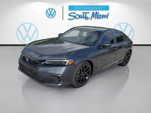 Crystal Black Pearl 2022 Honda Civic Sport Touring