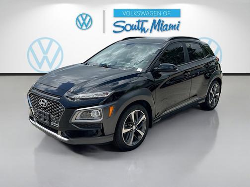 Ultra Black 2021 Hyundai KONA Limited