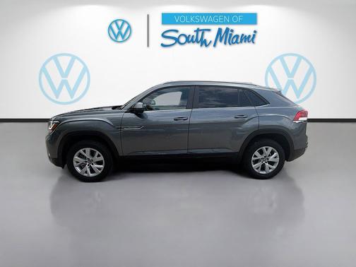 Platinum Gray Metallic 2021 Volkswagen Atlas Cross Sport 2.0T S