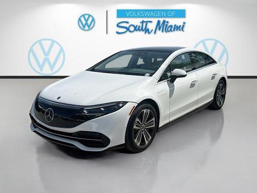 Polar White 2022 Mercedes-Benz EQS 450+ 4MATIC