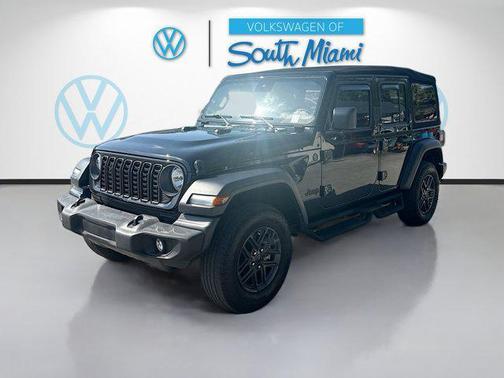 Black Clearcoat 2024 Jeep Wrangler Sport S