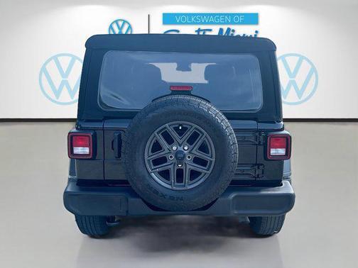 Black Clearcoat 2024 Jeep Wrangler Sport S