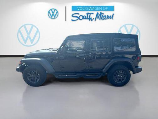 Black Clearcoat 2024 Jeep Wrangler Sport S