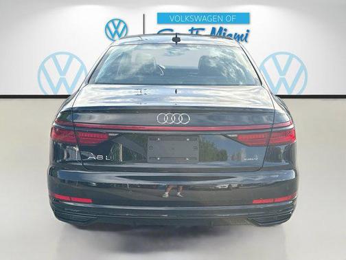 Mythos Black Metallic 2020 Audi A8 L 60