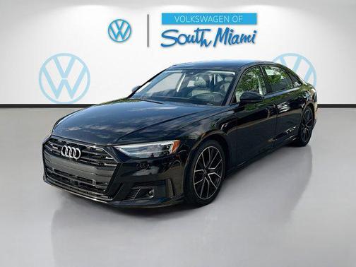 Mythos Black Metallic 2020 Audi A8 L 60