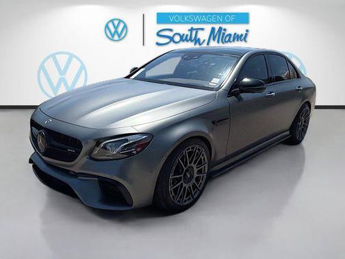 Gray 2018 Mercedes-Benz AMG E 63 S 4MATIC