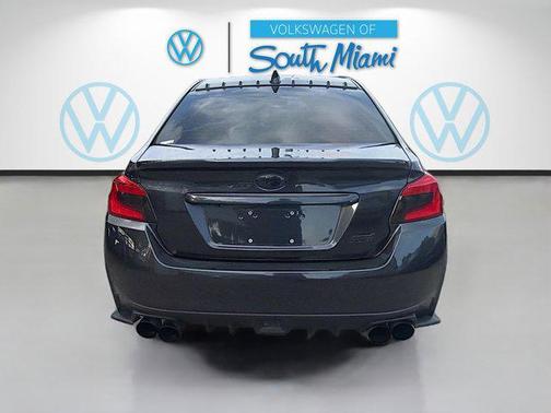 Dark Gray Metallic 2018 Subaru WRX STI Base