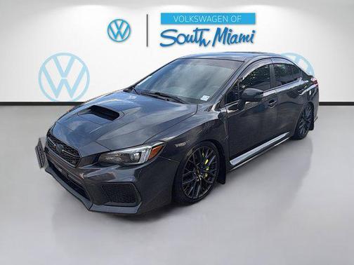 Dark Gray Metallic 2018 Subaru WRX STI Base