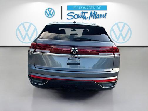 Gray 2024 Volkswagen Atlas Cross Sport 2.0T SE w/Technology