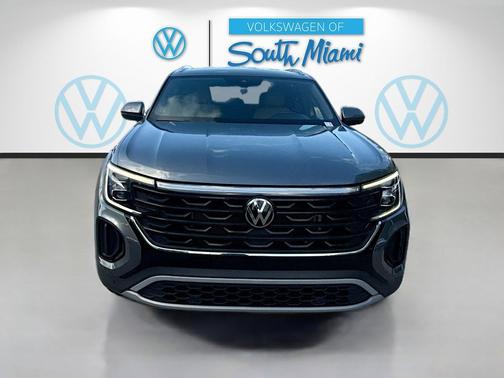 Gray 2024 Volkswagen Atlas Cross Sport 2.0T SE w/Technology