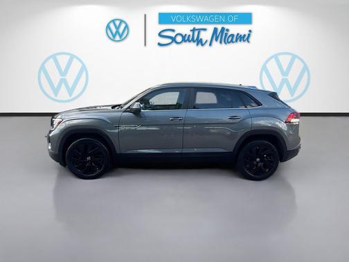 Gray 2024 Volkswagen Atlas Cross Sport 2.0T SE w/Technology