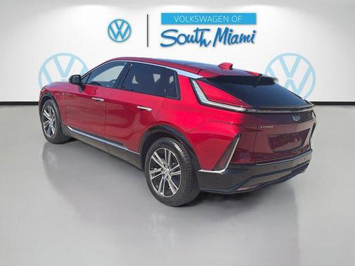Radiant Red Tintcoat 2024 Cadillac LYRIQ Luxury