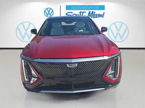 Radiant Red Tintcoat 2024 Cadillac LYRIQ Luxury