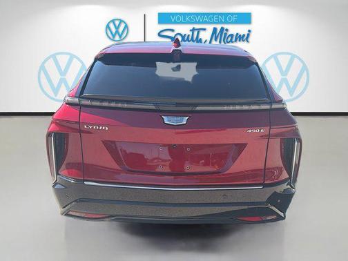 Radiant Red Tintcoat 2024 Cadillac LYRIQ Luxury