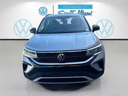 Silver Metallic 2024 Volkswagen Taos 1.5T S