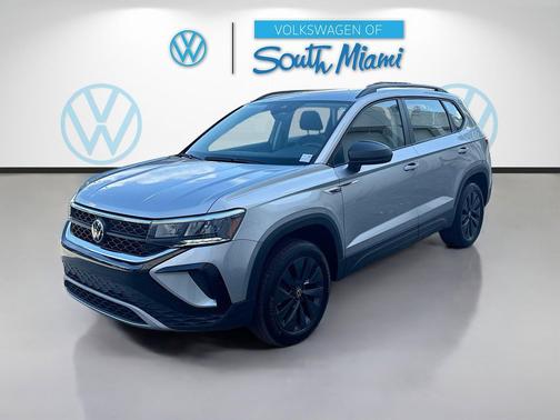 Silver Metallic 2024 Volkswagen Taos 1.5T S
