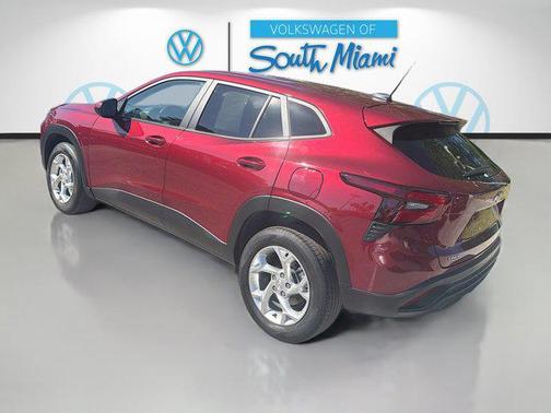 Crimson Metallic 2024 Chevrolet Trax LS