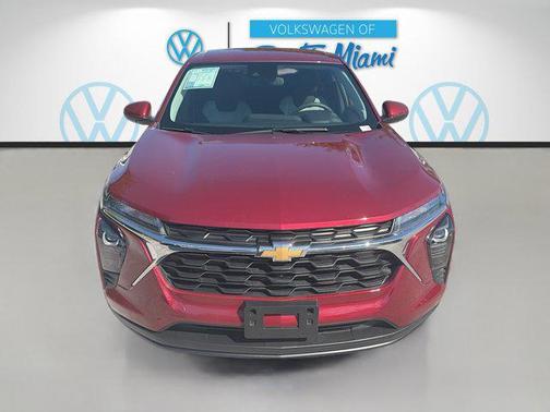 Crimson Metallic 2024 Chevrolet Trax LS