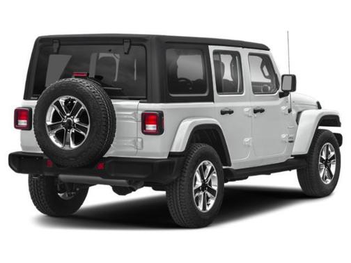 Bright White Clearcoat 2019 Jeep Wrangler Unlimited Sahara
