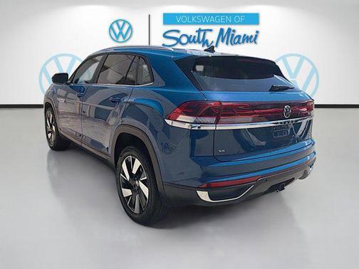 Blue 2025 Volkswagen Atlas Cross Sport 2.0T SE w/Technology 4MOTION