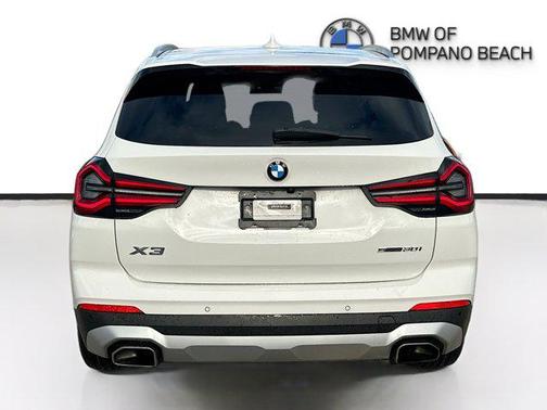 Alpine White 2023 BMW X3 sDrive30i