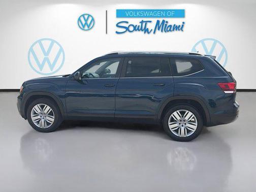 Blue 2019 Volkswagen Atlas 3.6L SE w/Technology