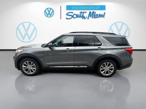 Carbonized Gray Metallic 2021 Ford Explorer XLT