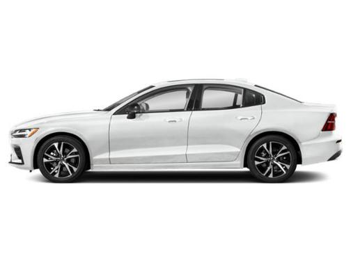 Crystal White Metallic 2024 Volvo S60 B5 Core Dark Theme