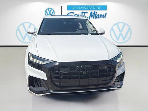Carrara White 2023 Audi Q8 55 Premium Plus