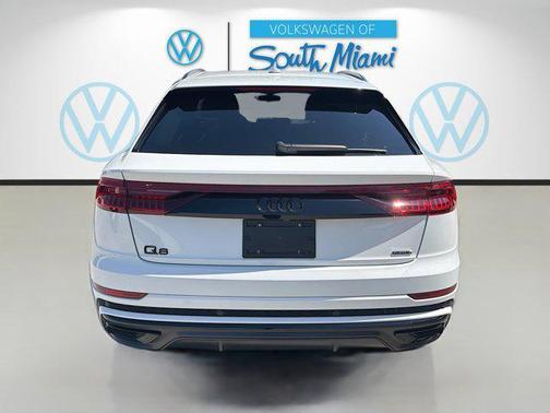 Carrara White 2023 Audi Q8 55 Premium Plus