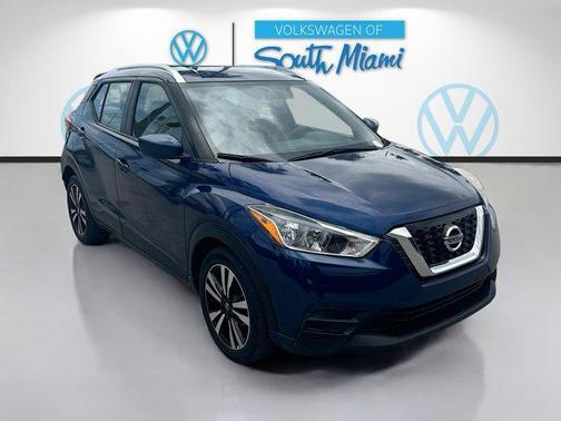 Blue 2019 Nissan Kicks S