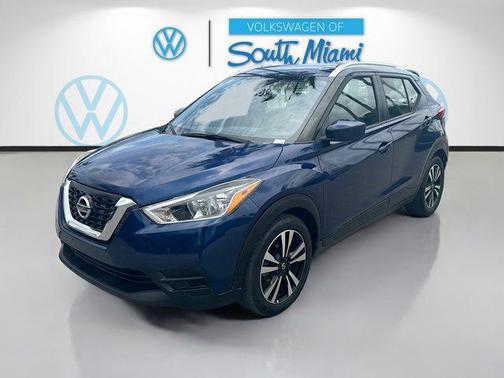 Blue 2019 Nissan Kicks S