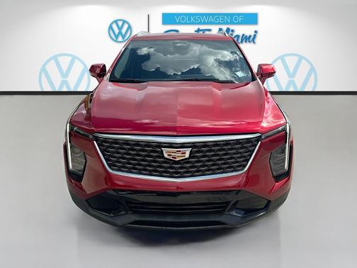 Radiant Red Tintcoat 2024 Cadillac XT4 Premium Luxury